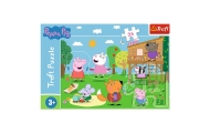 Puzzle - 24 Maxi - Zabawy na polanie - Świnka Peppa - Trefl 14342