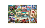 Puzzle - 300 EasyPiece - Znaczki pocztowe - Trefl 23100