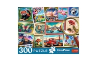 Dėlionė - 300 dalių - Pašto ženklai - Trefl 23100-Žaislai, Dėlionės, Dėlionės iki 500 detalių-e-vaikas