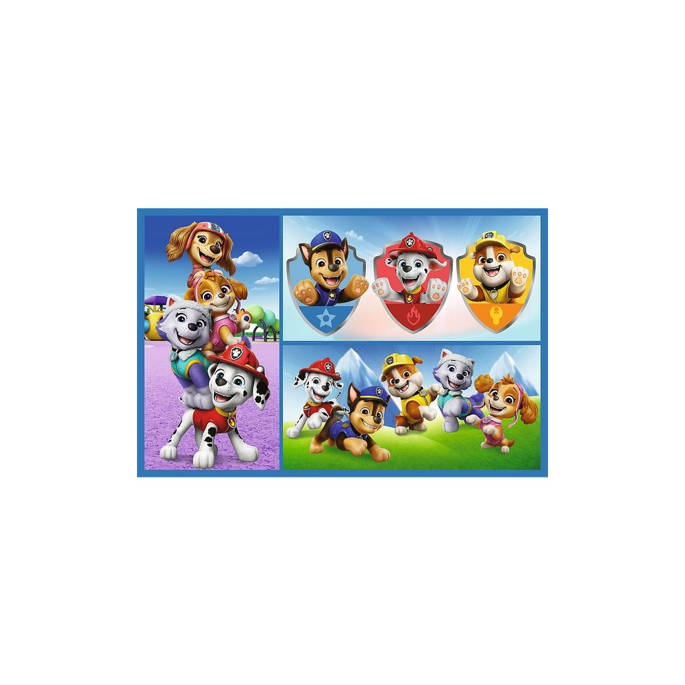 Puzzle - 2x70 - Psi Patrol rządzi - Trefl 34441