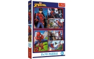 Puzzle - 2x70 - Pajęcze historie - Disney Marvel Spiderman - Trefl 34443