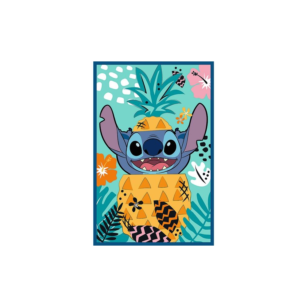 Dėlionė - 3x80 - Stitch's World - Trefl 34885-Žaislai, Dėlionės, Dėlionės iki 500 detalių-e-vaikas