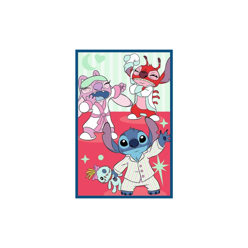 Dėlionė - 3x80 - Stitch's World - Trefl 34885-Žaislai, Dėlionės, Dėlionės iki 500 detalių-e-vaikas