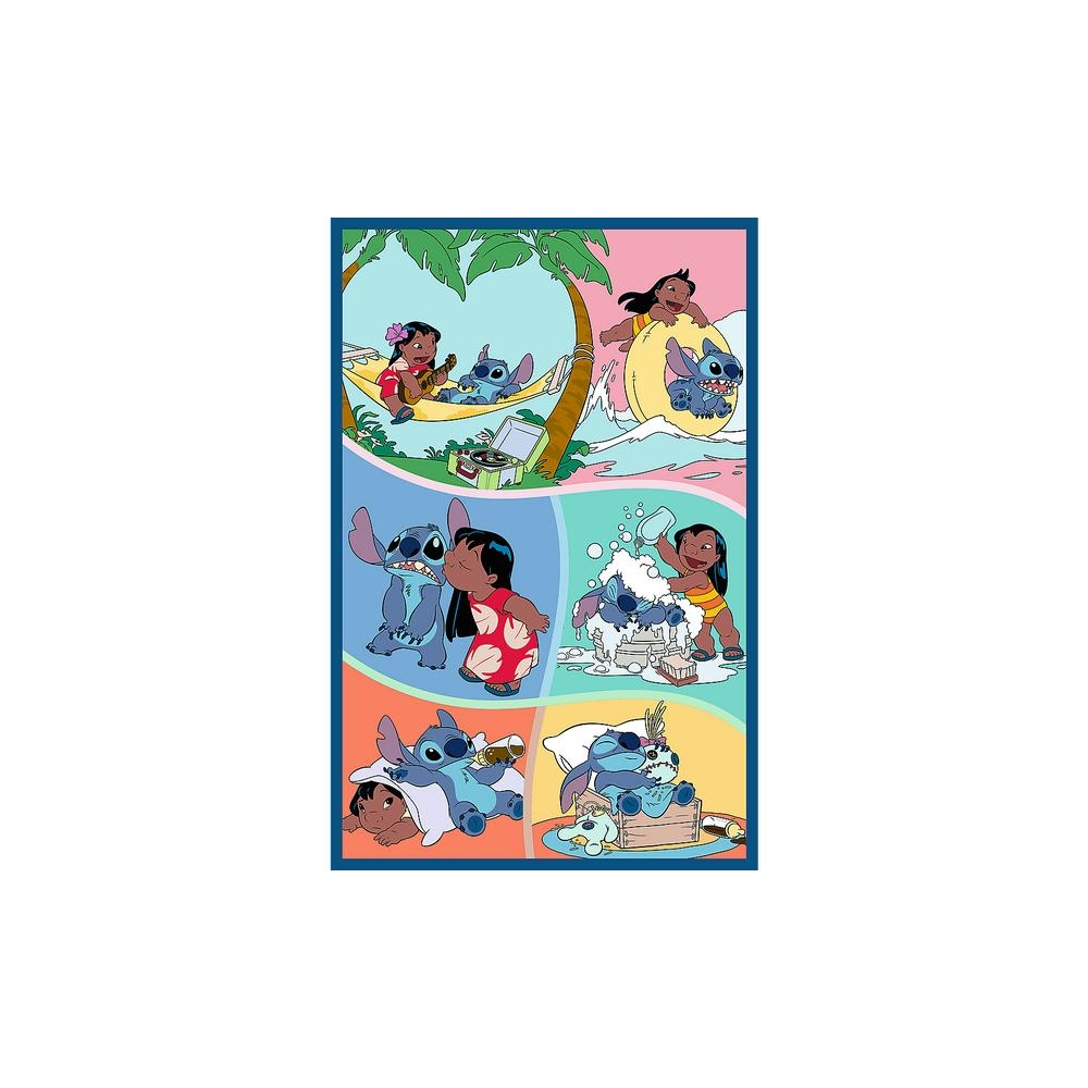 Dėlionė - 3x80 - Stitch's World - Trefl 34885-Žaislai, Dėlionės, Dėlionės iki 500 detalių-e-vaikas