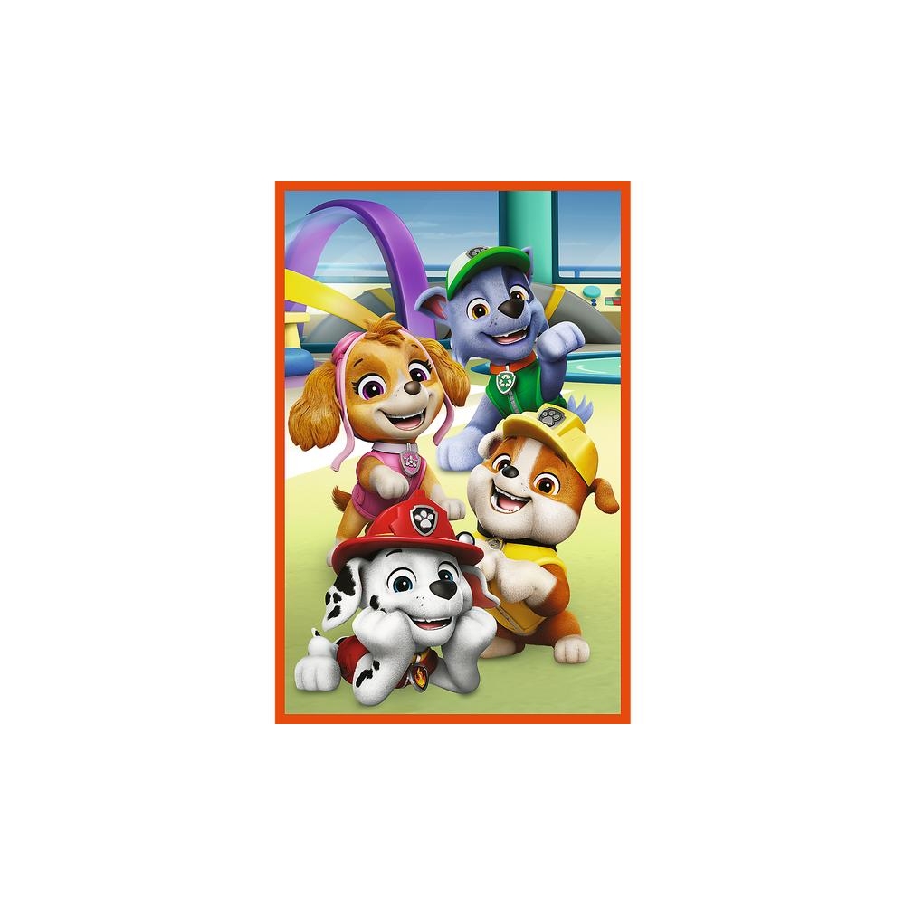 Puzzle - 3x80 - Psia zgraja - Psi Patrol - Trefl 34886