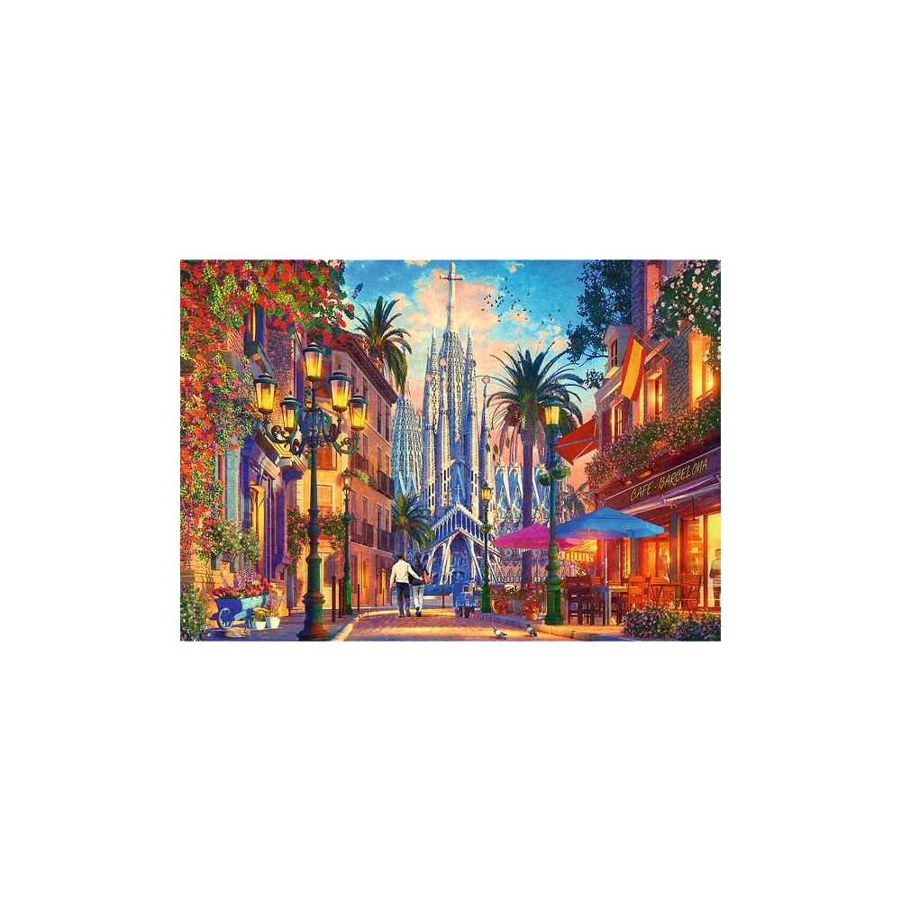 Puzzle - 1000 - Barcelona - Hiszpania - Trefl 10793