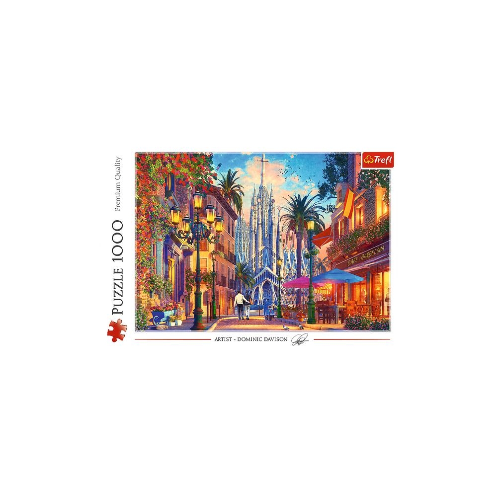 Puzzle - 1000 - Barcelona - Hiszpania - Trefl 10793