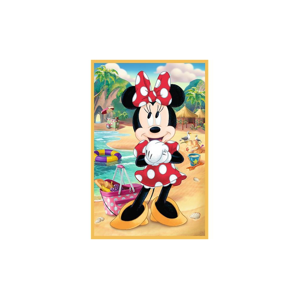 Puzzle - 3x50 - Myszki na wakacjach - Disney - Trefl 34881