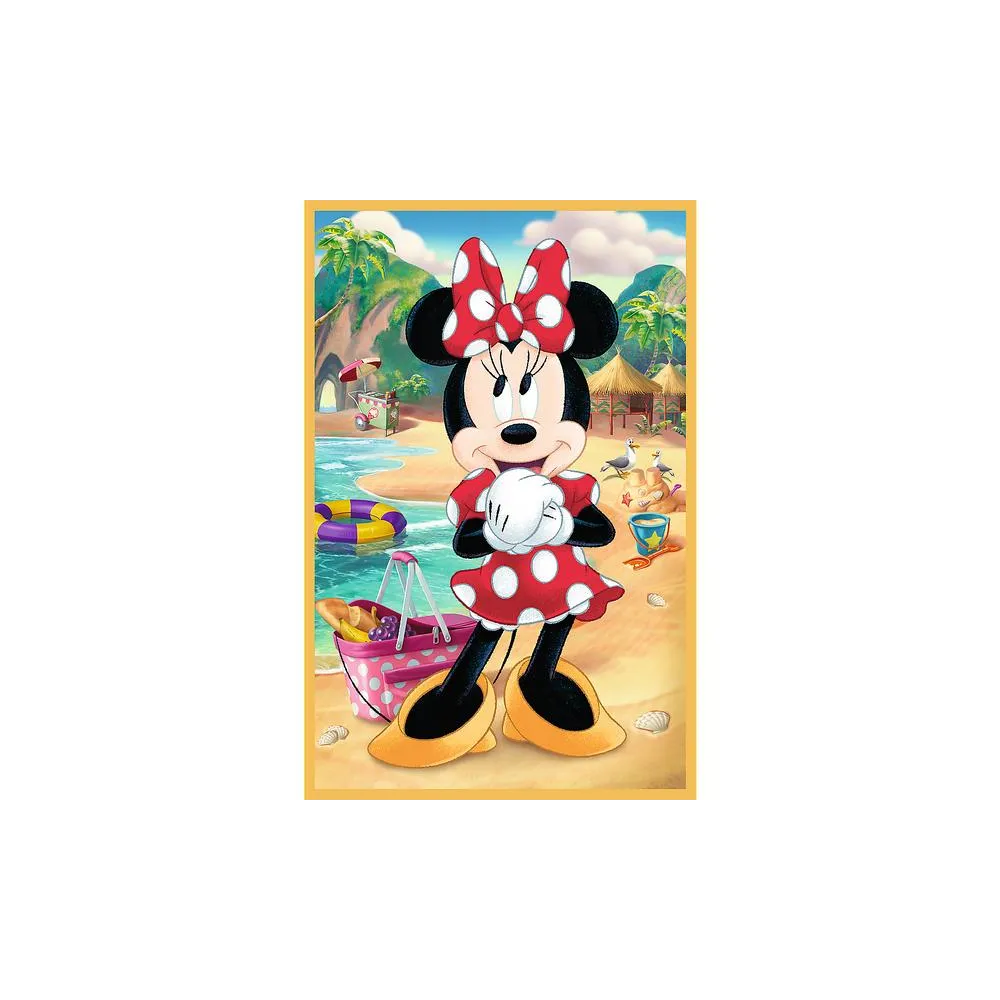 Dėlionė - 3x50 - Pelės atostogauja - Disney - Trefl 34881-Žaislai, Dėlionės, Dėlionės iki 500 detalių-e-vaikas