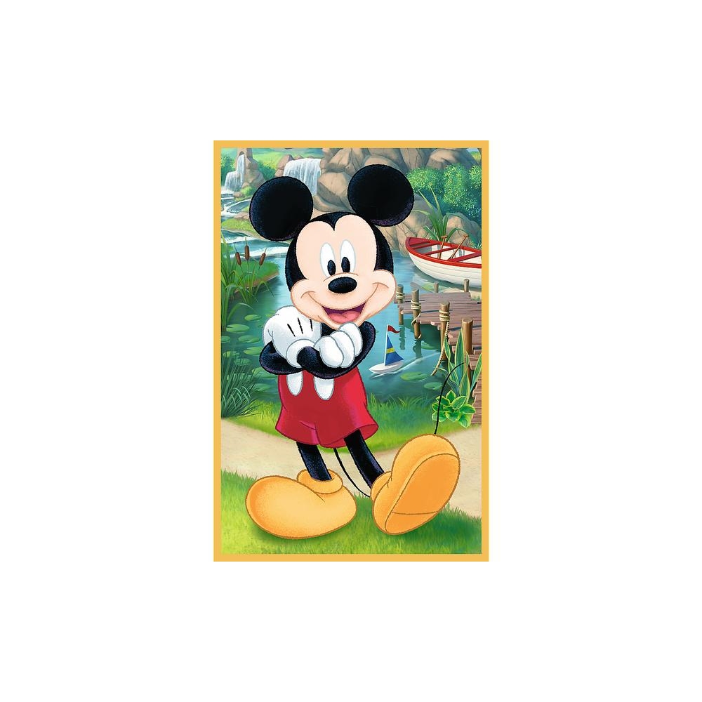 Puzzle - 3x50 - Myszki na wakacjach - Disney - Trefl 34881