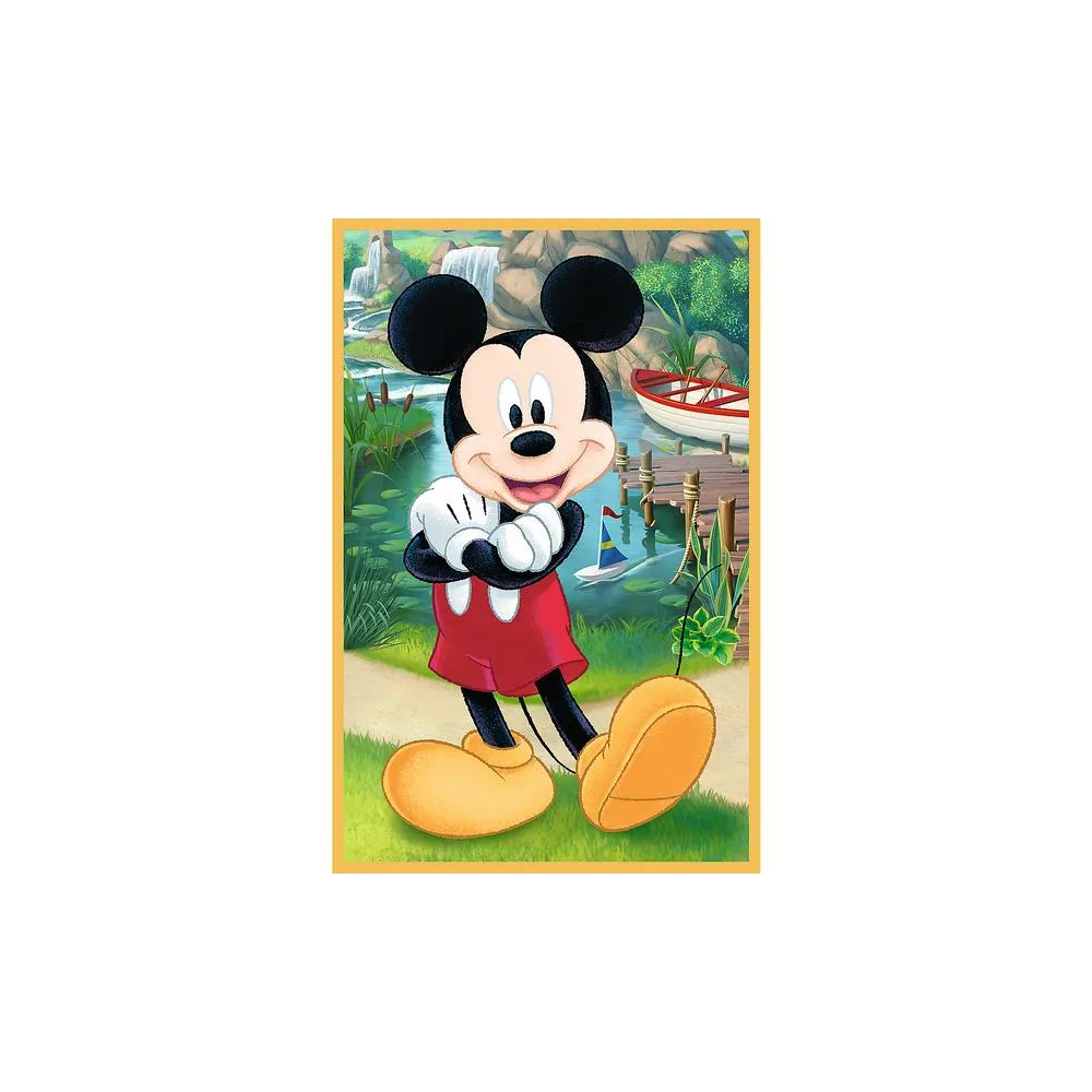 Dėlionė - 3x50 - Pelės atostogauja - Disney - Trefl 34881-Žaislai, Dėlionės, Dėlionės iki 500 detalių-e-vaikas