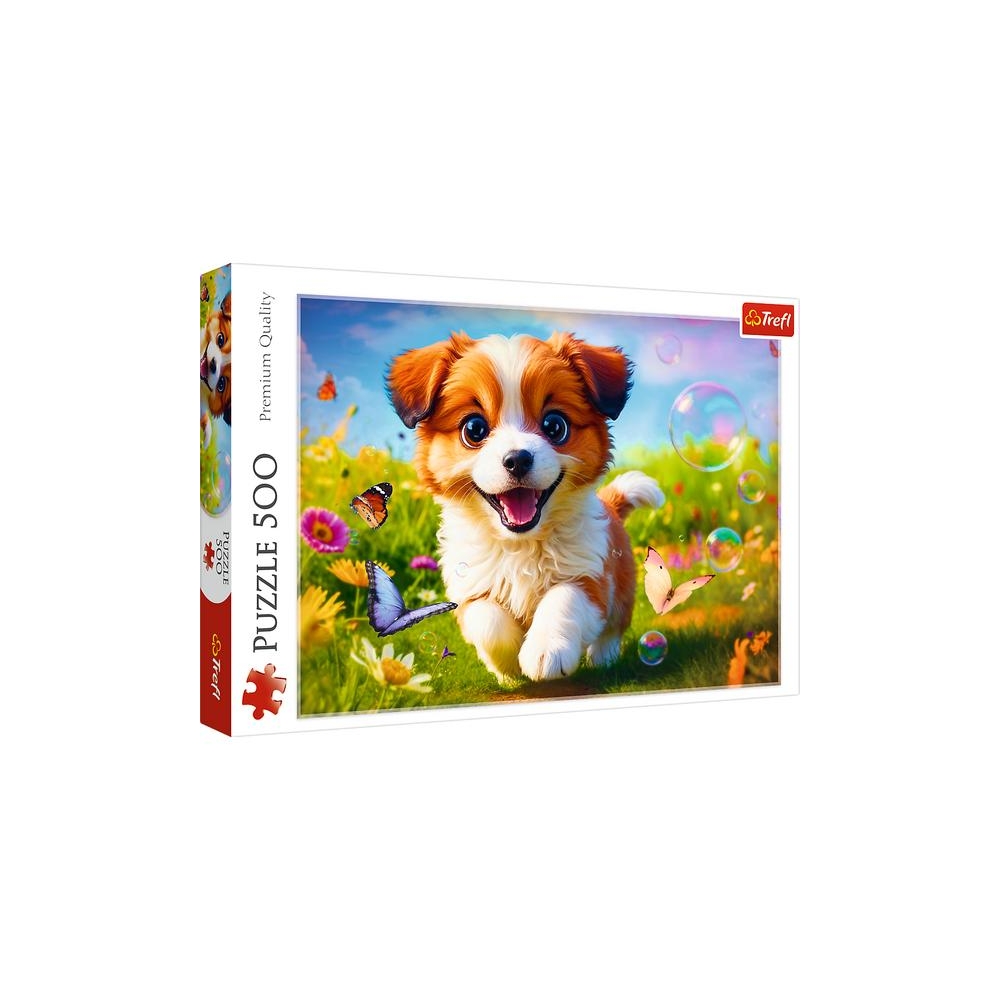 Puzzle - 500 - Wesoły piesek - Trefl 37524
