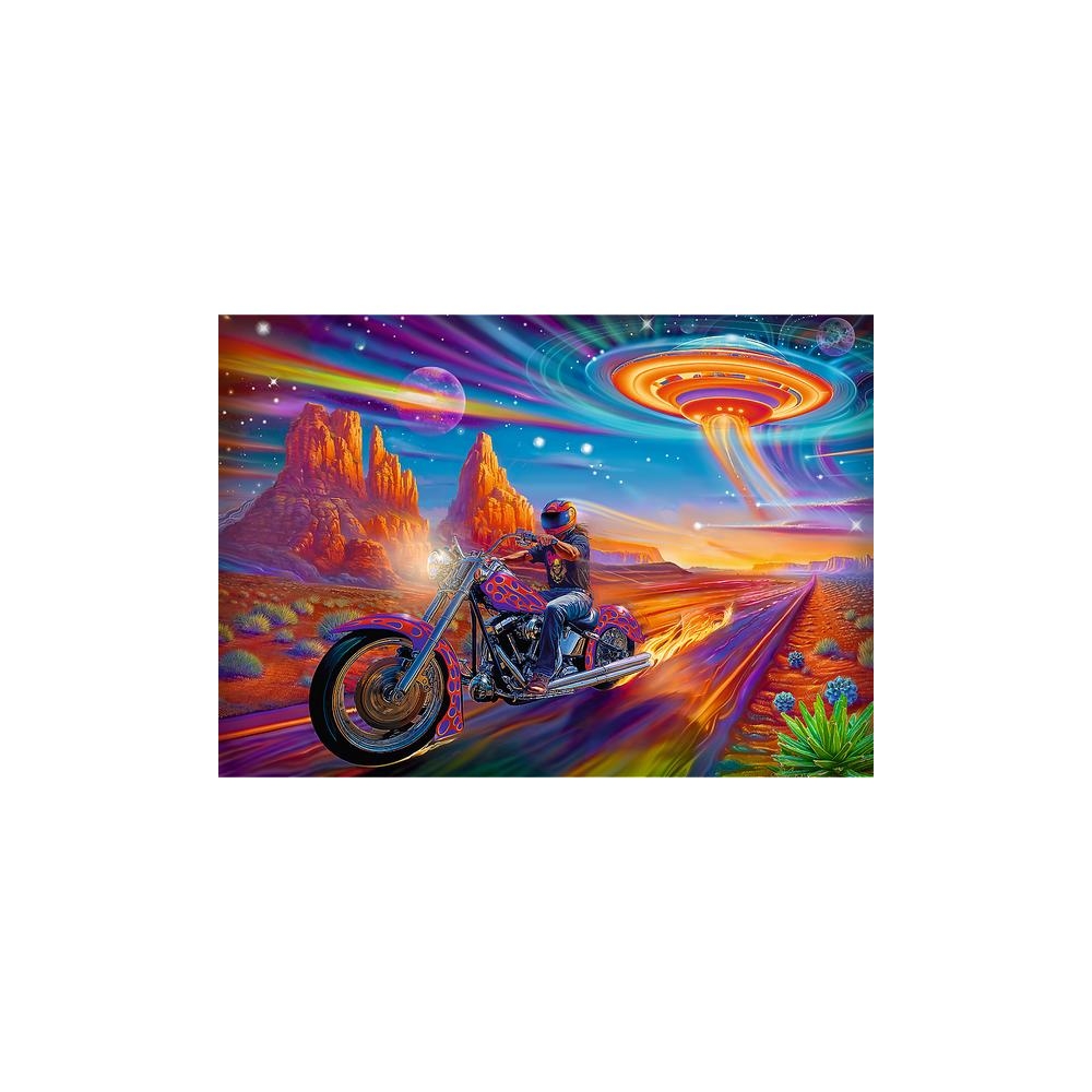 Puzzle - 1000 - Szalona jazdaFSC Mix 70% 10930