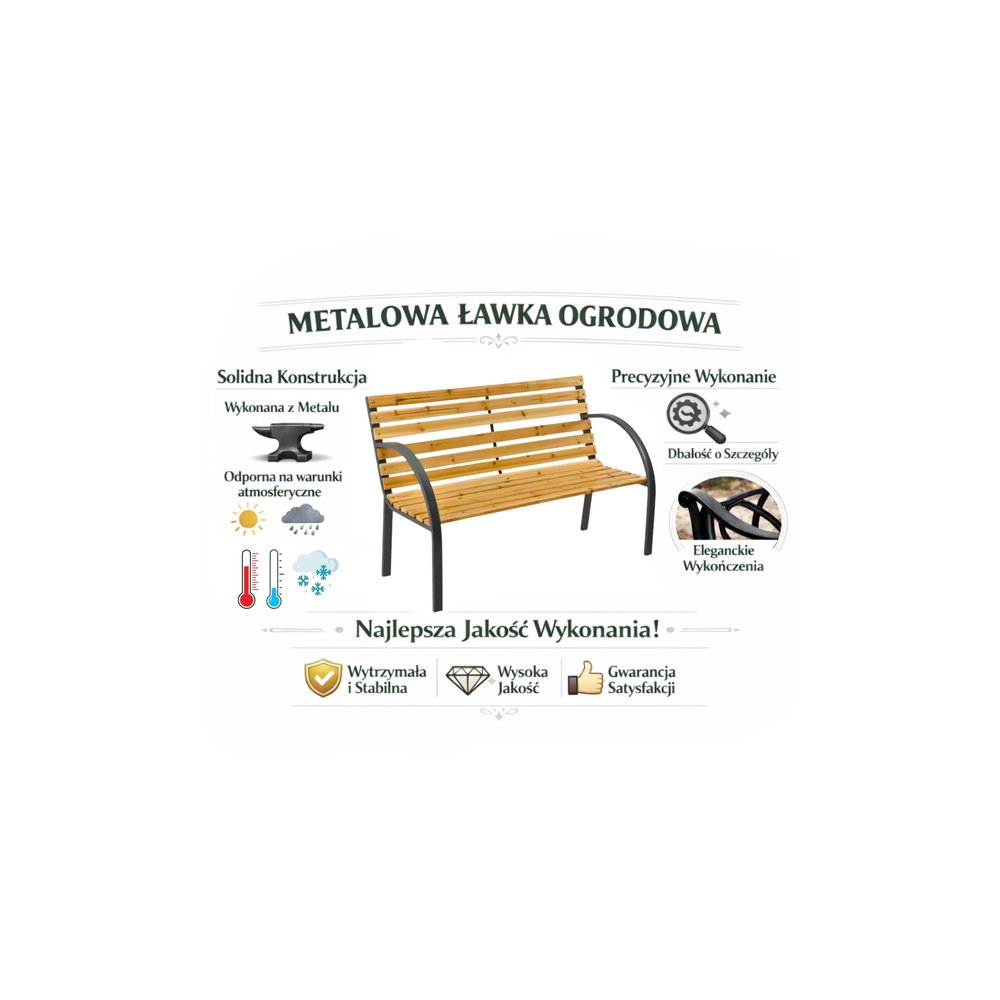 Sodo suoliukas su atlošu, Medis ir metalas-Namai, laisvalaikis, turizmas, Sodo baldai-e-vaikas