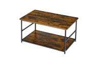 Zestaw Stolików Kawowych 2w1 Vintage Drewno Rustykalne 123x60x51cm