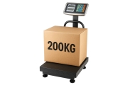 Elektroninės svarstyklės LCD platforma Sandėlio tikslumas iki 20g 200kg-Namai, laisvalaikis, turizmas, Namų apyvokos prekės-e-va