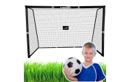 Mobilūs futbolo vartai vaikams Metaliniai 180x120x60cm