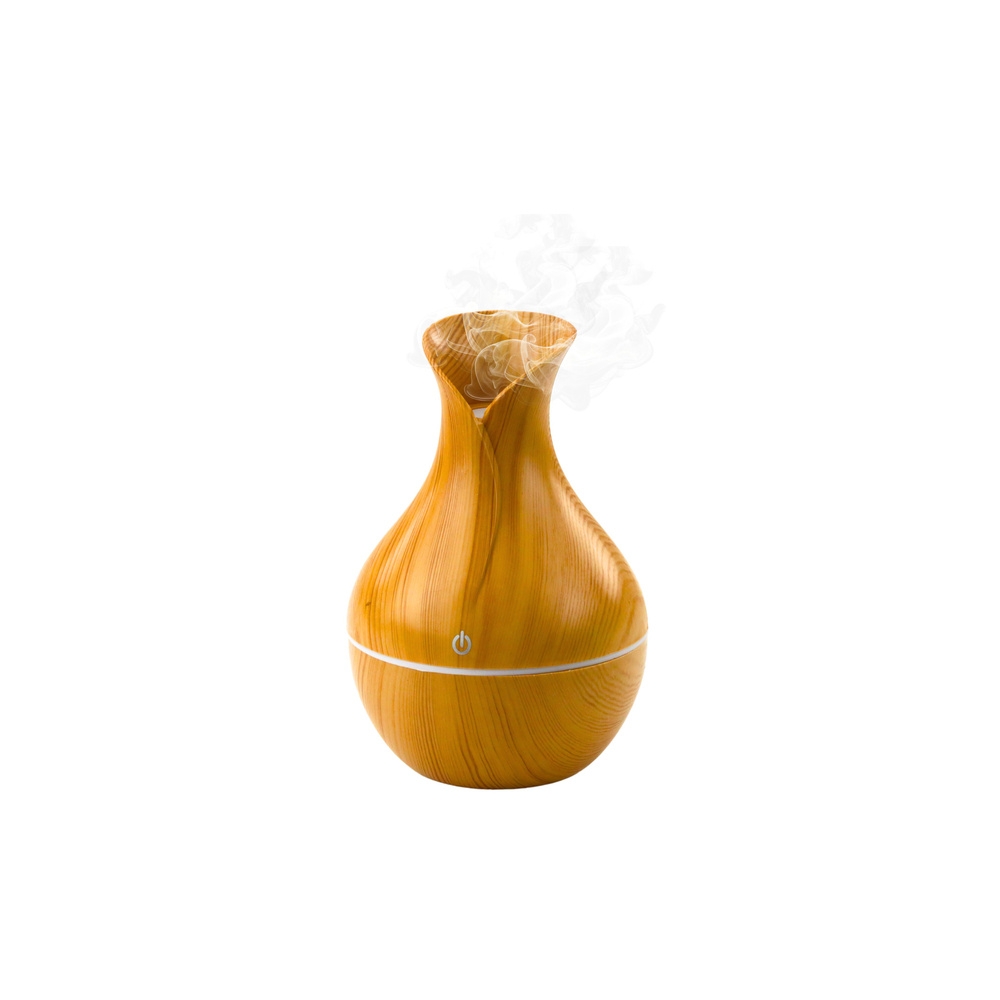 Nawilżacz Powietrza Dyfuzor Aromaterapia Imitacja Drewna 130ml