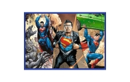 Dėlionė - 4x250 - Supermeno drąsa - Warner Superman Trefl 13340