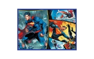 Puzzle - 4x250 - Superman's Courage - Warner Superman Trefl 13340
