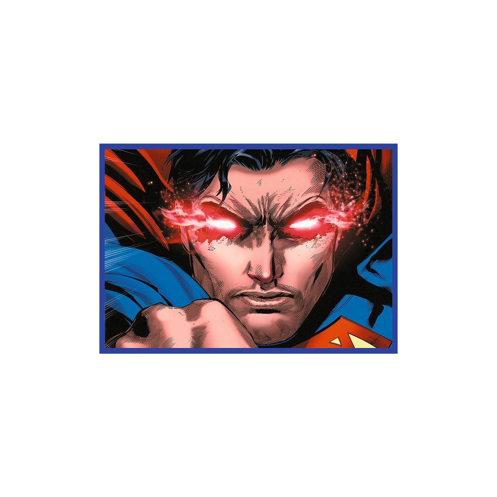Puzzle - 4x250 - Superman's Courage - Warner Superman Trefl 13340
