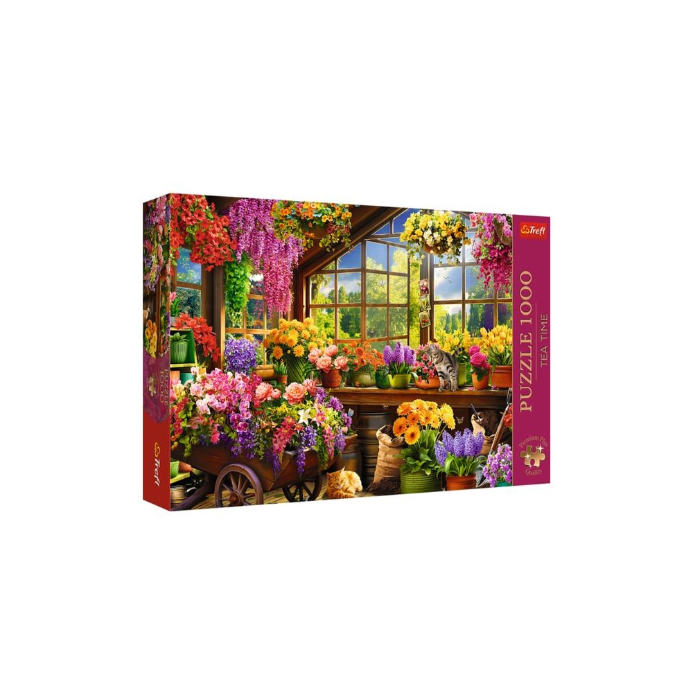 Puzzle - 1000 Premium Plus - Przygotowania do wiosny - Trefl 10840