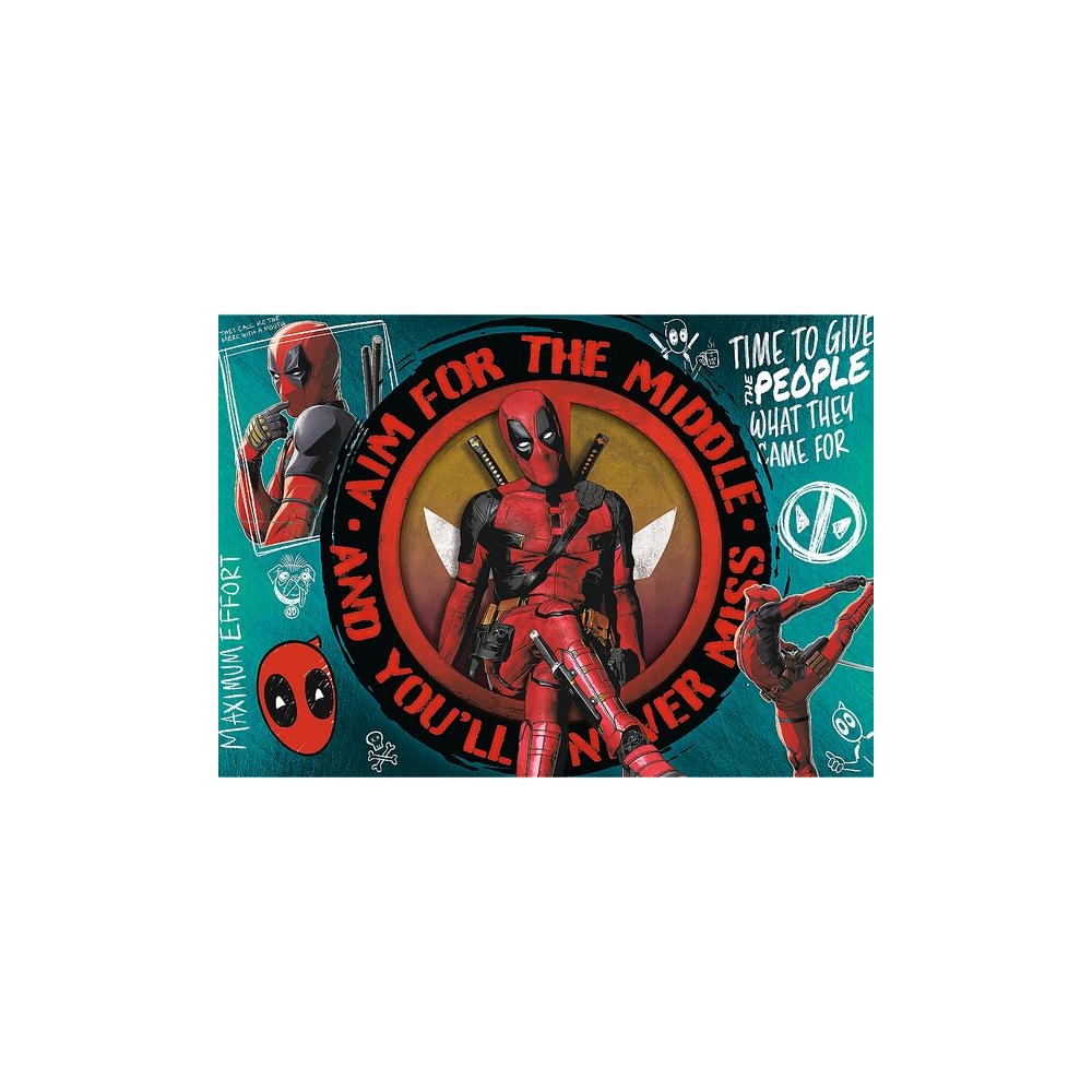 Dėlionė - 1000 Premium Plus - Deadpool Trefl - 10835