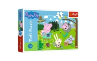 Dėlionė – 30 – Išvyka į mišką – Peppa Pig – Trefl 18245-Žaislai, Dėlionės, Dėlionės iki 500 detalių-e-vaikas