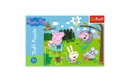 Dėlionė – 30 – Išvyka į mišką – Peppa Pig – Trefl 18245-Žaislai, Dėlionės, Dėlionės iki 500 detalių-e-vaikas