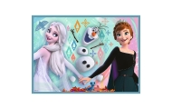 Puzzle - 4w1 (12, 15, 20, 24) - Niezwykły świat Frozen - Kraina Lodu - Trefl 34381