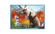 Dėlionė – 4-in-1 (12, 15, 20, 24) – Nuostabus „Frozen“ pasaulis – Ledo karalystė – Trefl 34381-Žaislai, Dėlionės, Dėlionės iki 5