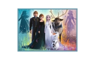 Puzzle - 4w1 (12, 15, 20, 24) - Niezwykły świat Frozen - Kraina Lodu - Trefl 34381