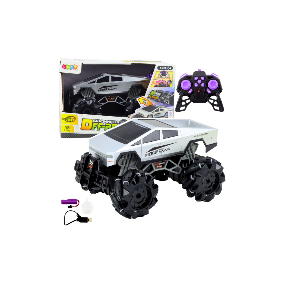 Visureigis Pick Up Truck Nuotolinio valdymo RC žibintai Dūmų efektas 1:16-Žaislai, Auto ir transporto žaislai, Valdomos radijo b
