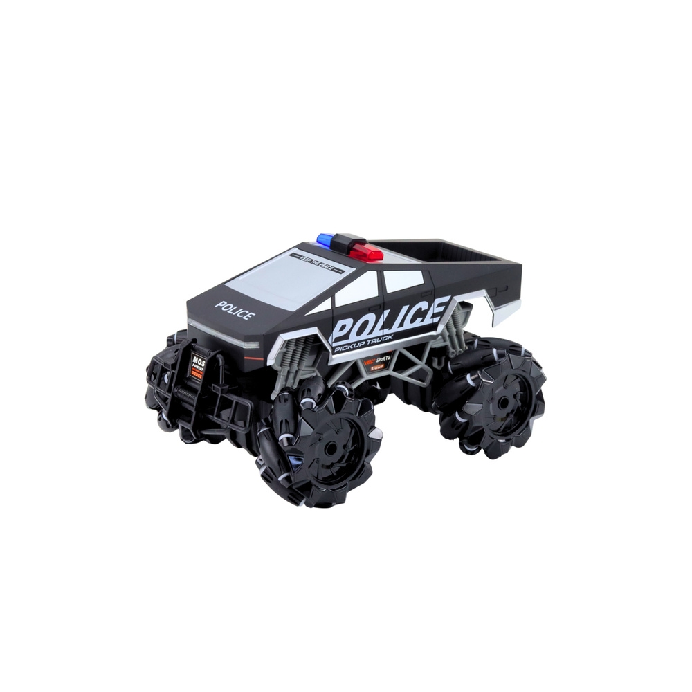 Visureigis Pick Up Truck Policija Nuotolinio valdymo RC žibintai Dūmai 1:16-Žaislai, Auto ir transporto žaislai, Valdomos radijo