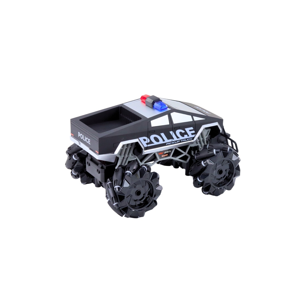 Visureigis Pick Up Truck Policija Nuotolinio valdymo RC žibintai Dūmai 1:16-Žaislai, Auto ir transporto žaislai, Valdomos radijo