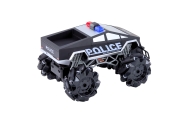 Auto Terenowe Pick Up Truck Policja Zdalnie Sterowany RC Światła Dym 1:16