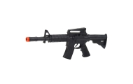 Karabin Zabawkowy Mechaniczny Dźwięk Strzałów Czarny 32cm