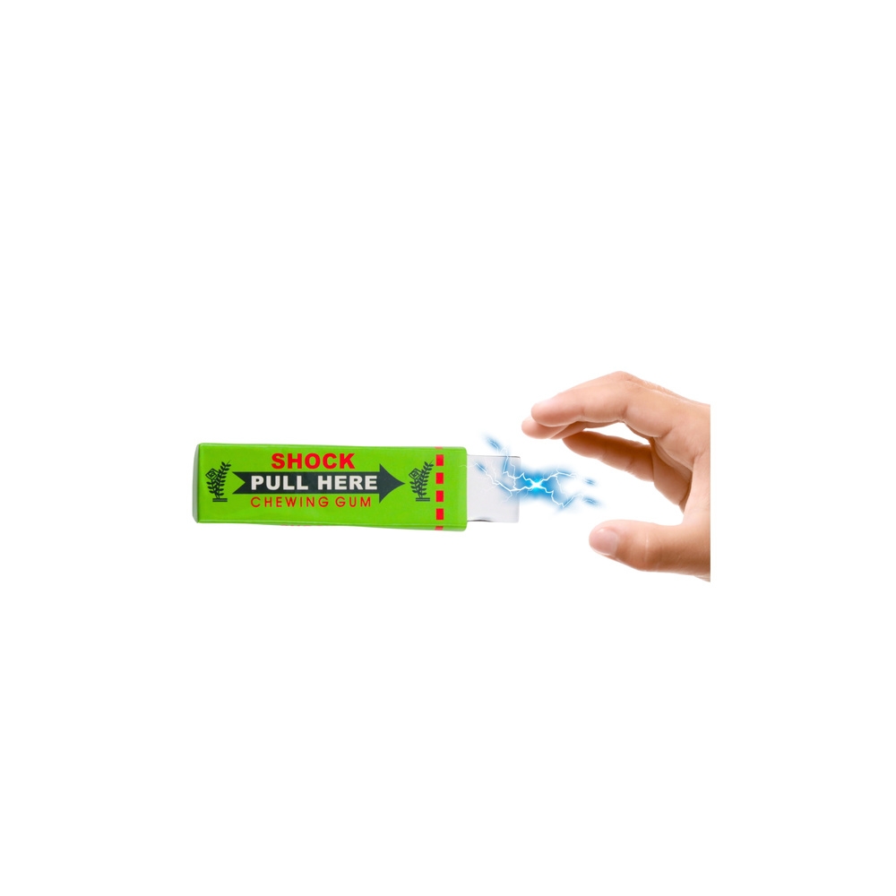 Paczka Gum Do Żucia Gadżet Elektryczny Rażący Prądem