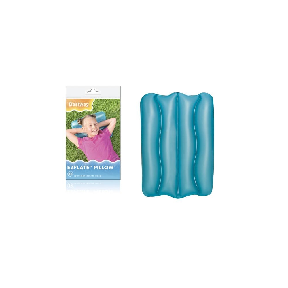 Dmuchana Poduszka 38 x 25 cm Niebieska  Bestway 52127