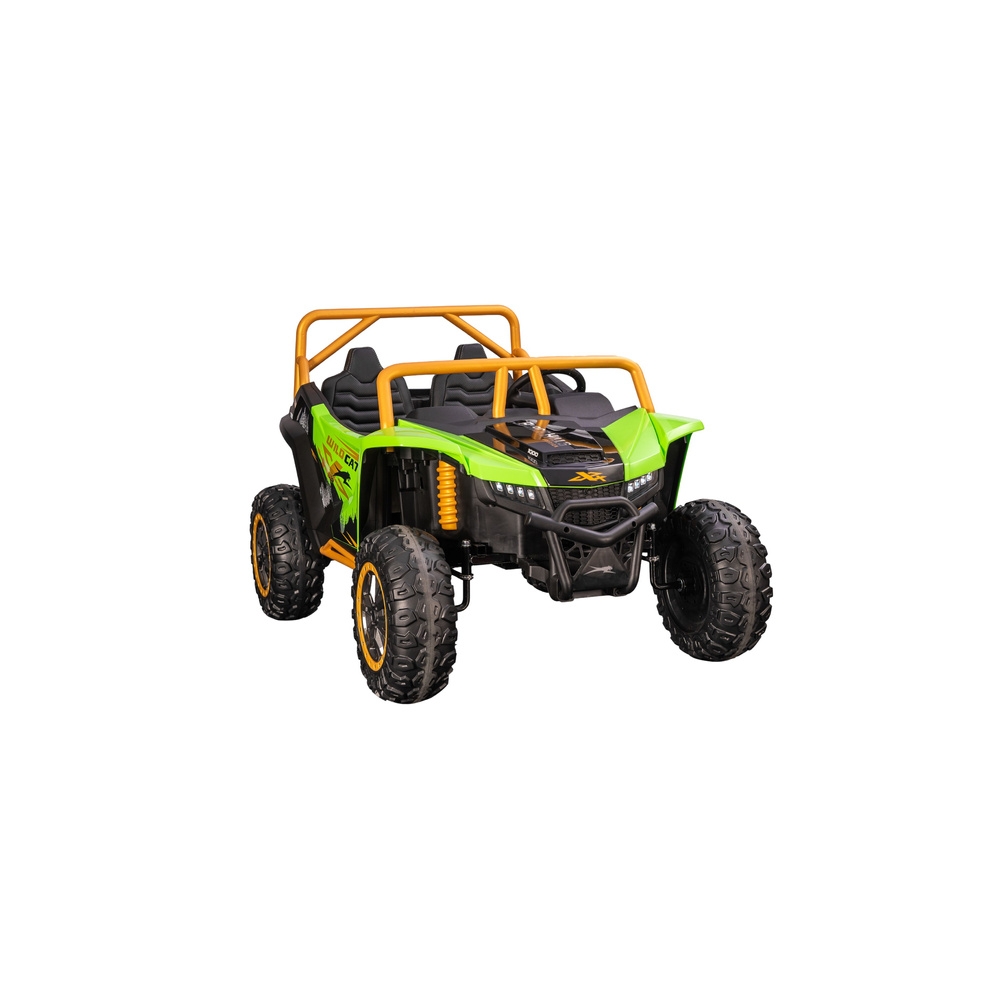 Dvivietis elektrinis Buggy Arctic Cat WILDCAT XX 24V14AH, Green-Elektromobiliai vaikams, Keturračiai ir bagiai-e-vaikas
