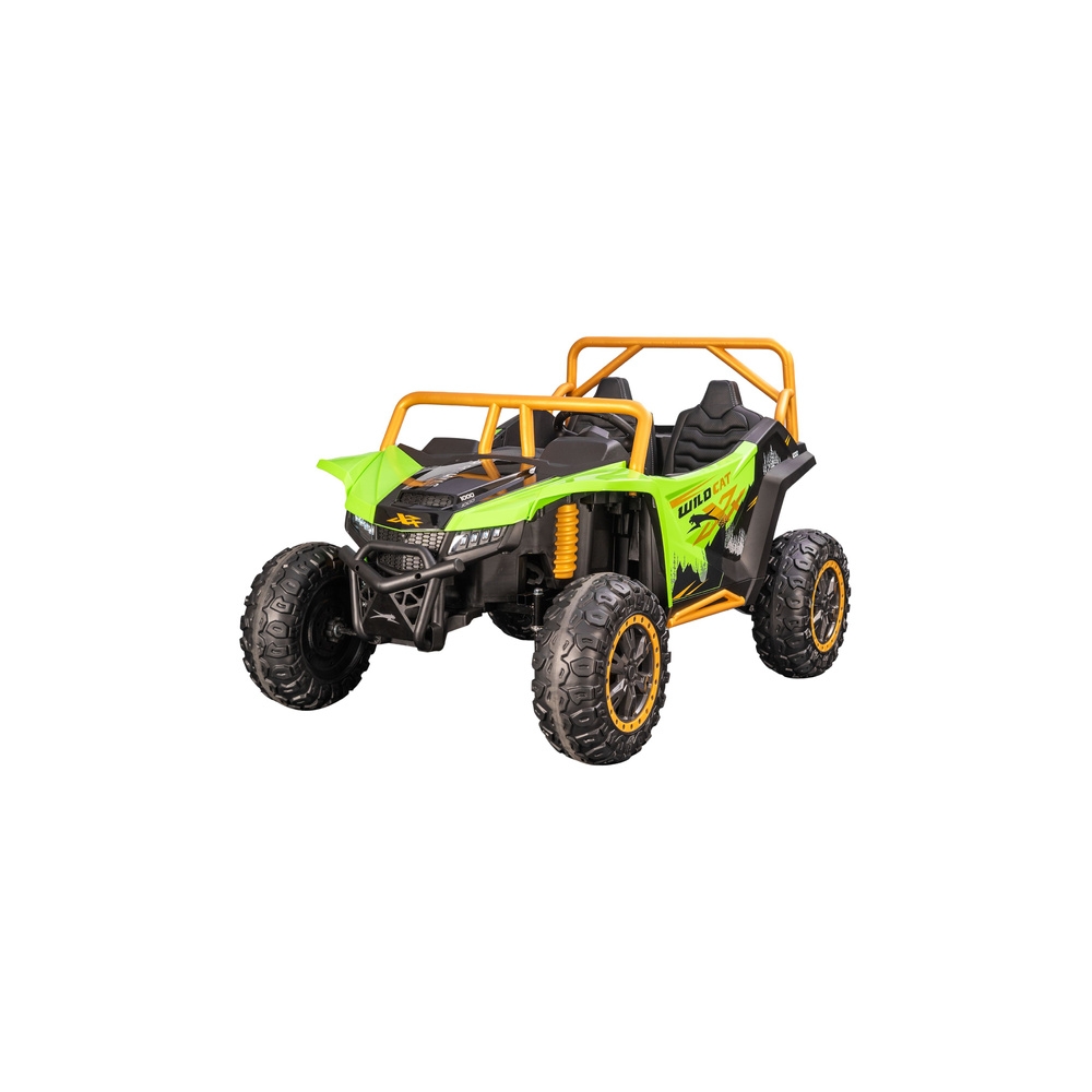 Dvivietis elektrinis Buggy Arctic Cat WILDCAT XX 24V14AH, Green-Elektromobiliai vaikams, Keturračiai ir bagiai-e-vaikas