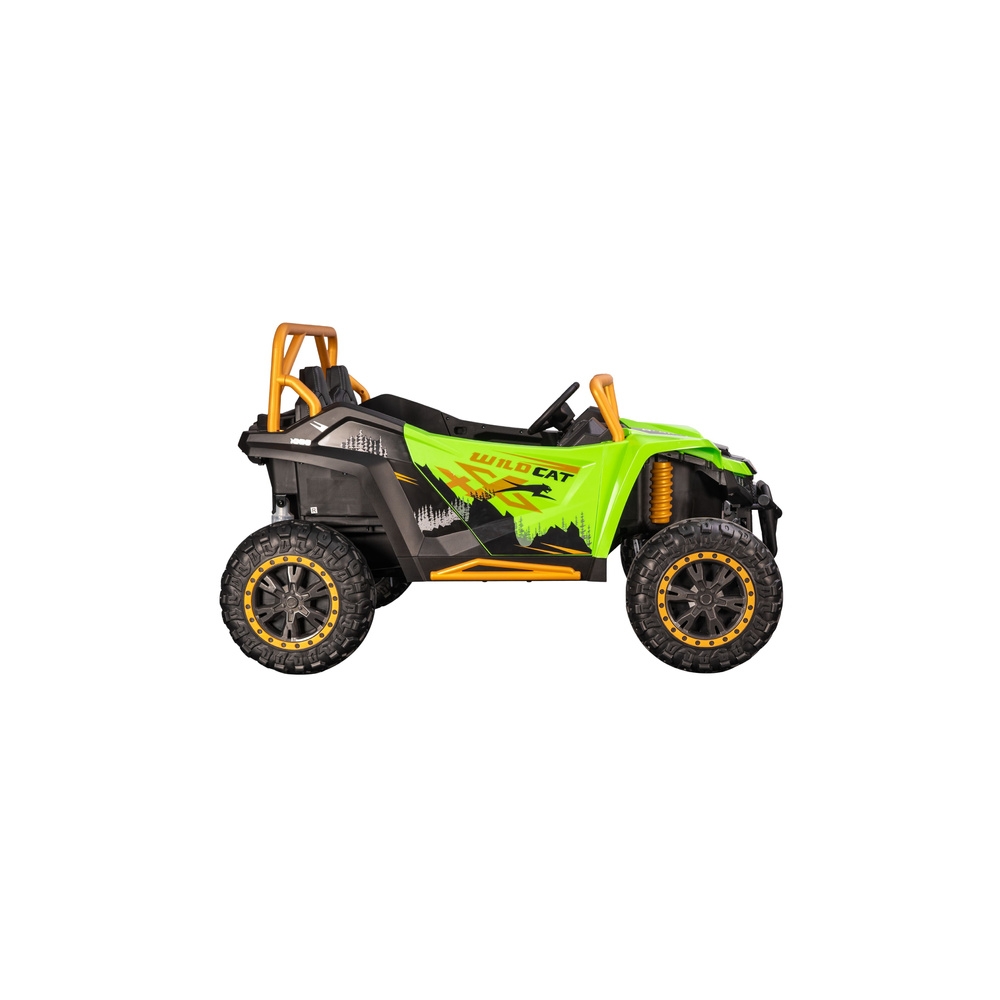 Dvivietis elektrinis Buggy Arctic Cat WILDCAT XX 24V14AH, Green-Elektromobiliai vaikams, Keturračiai ir bagiai-e-vaikas