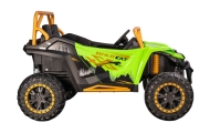 Dvivietis elektrinis Buggy Arctic Cat WILDCAT XX 24V14AH, Green-Elektromobiliai vaikams, Keturračiai ir bagiai-e-vaikas