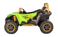 Dvivietis elektrinis Buggy Arctic Cat WILDCAT XX 24V14AH, Green-Elektromobiliai vaikams, Keturračiai ir bagiai-e-vaikas