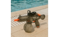 Elektryczny Pistolet Na Wodę M416 Podświetlany Celownik 450 ml 8-10 m