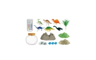 Zestaw Kreatywny Terrarium Dla Dinozaurów DIY Lampka LED Pilot