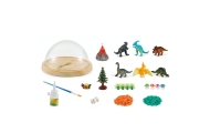 Zestaw Kreatywny Terrarium z Dinozaurami Lampka Nocna Kopuła Dźwięki DIY