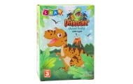 Zestaw Kreatywny Dinozaury W Słoiku Diamenty Lampka Nocna Pilot DIY