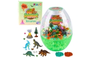 Zestaw Kreatywny Terrarium z Dinozaurami Lampka Nocna Sterowanie Głosem DIY