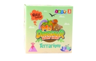 Zestaw Kreatywny Terrarium z Dinozaurami Lampka Nocna Sterowanie Głosem DIY